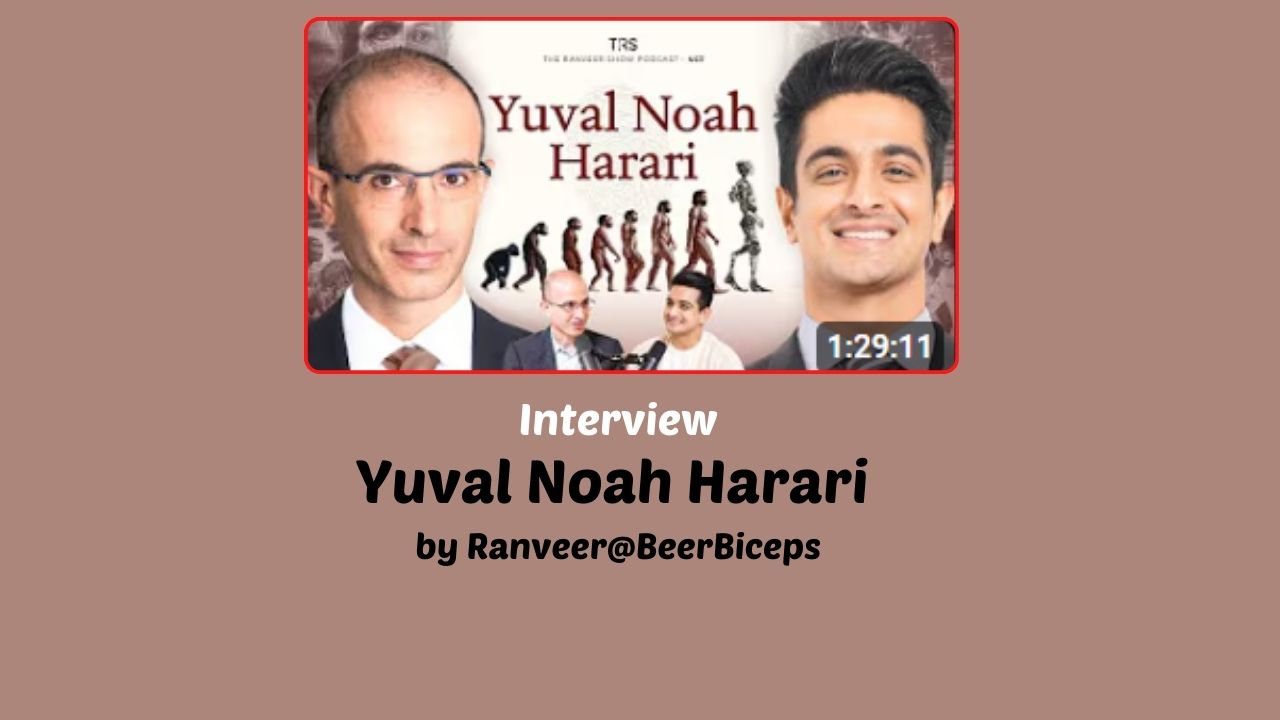 Interview: Yuval Noah Harari with BeerBiceps