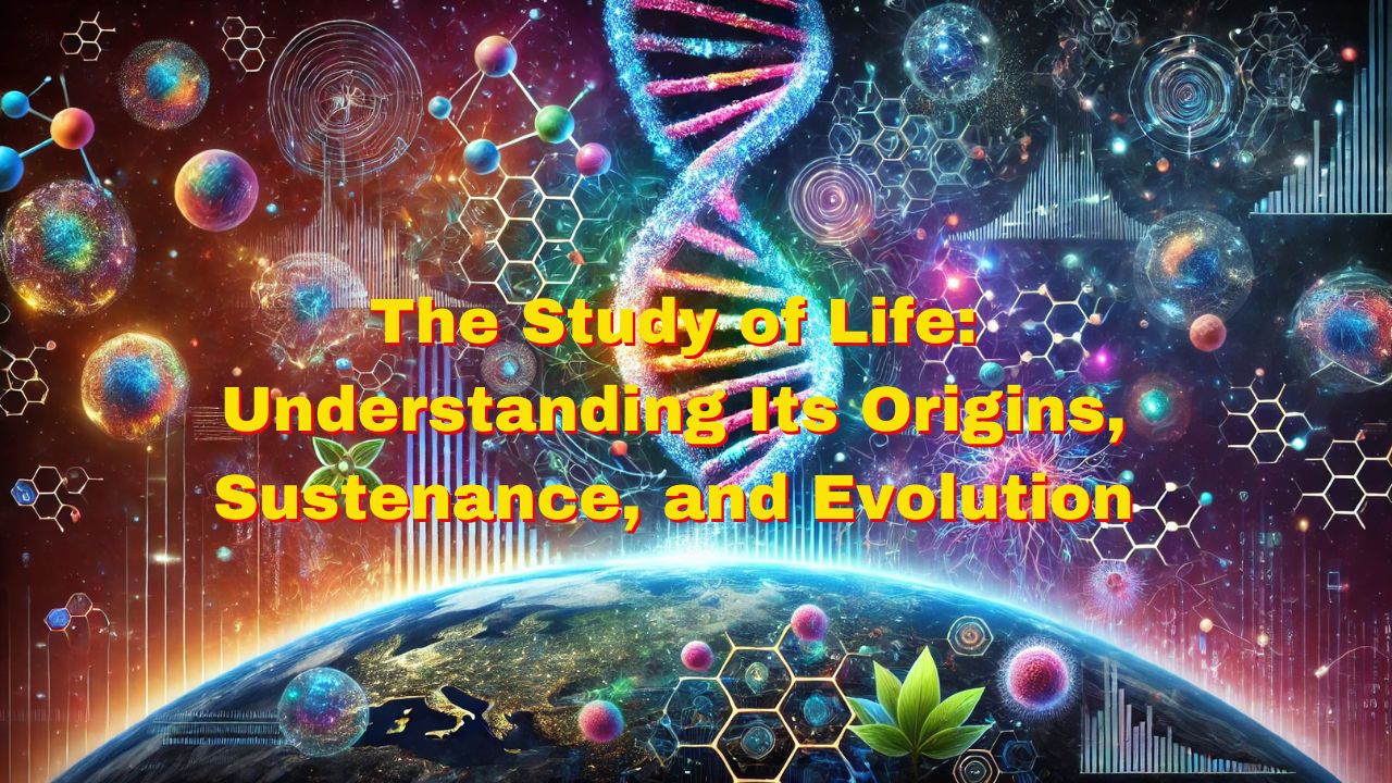 The Study of Life: Understanding Its Origins, Sustenance, and Evolution