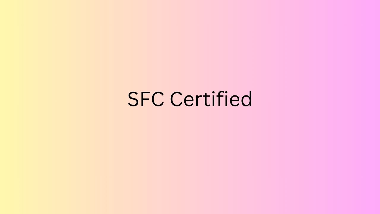 Sfc Certification