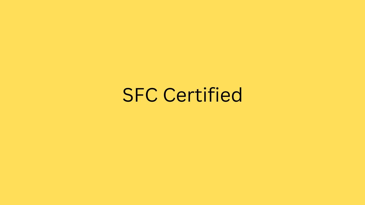 Sfc Certification