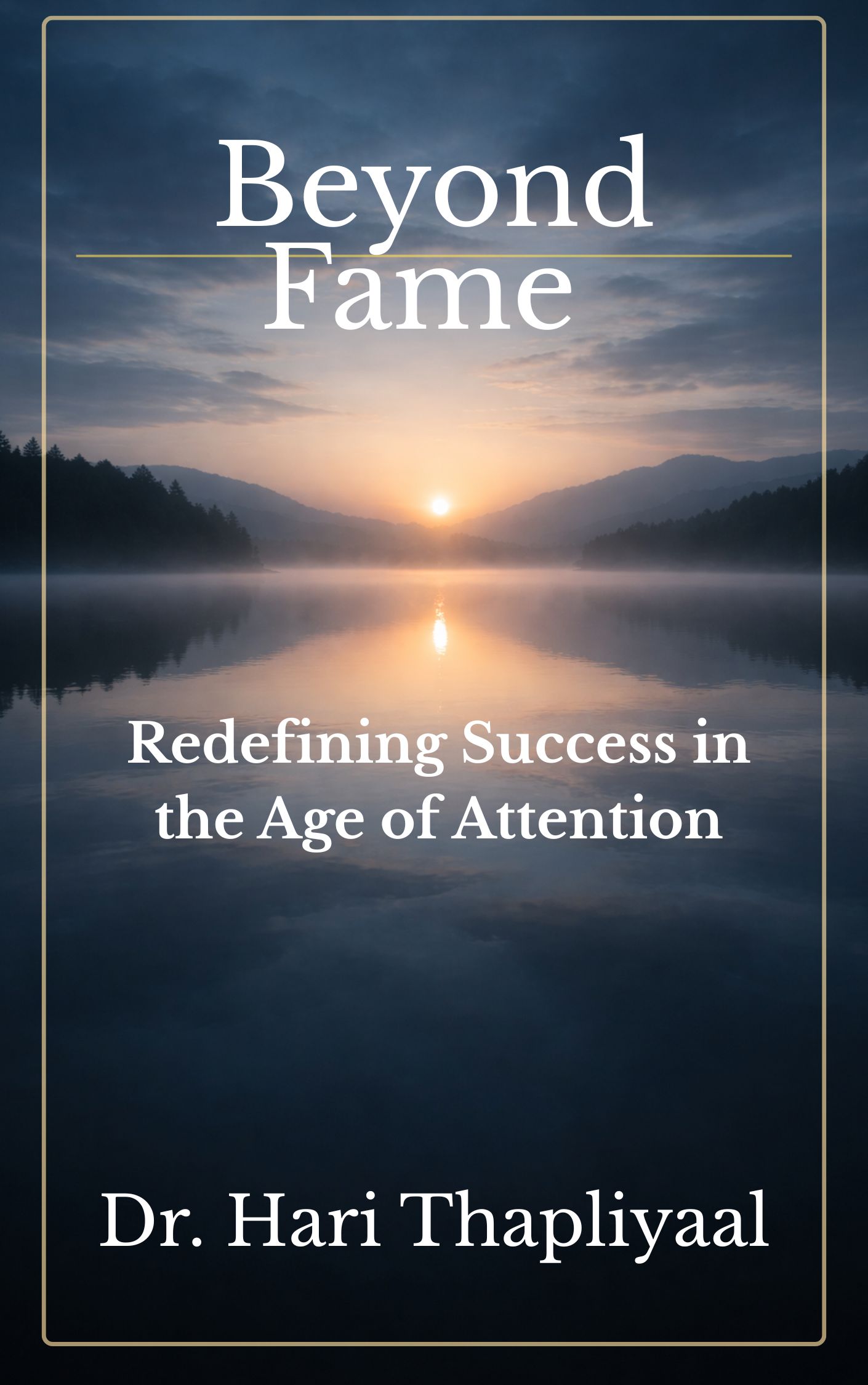 Book: Beyond Fame: Redefining Success in the Age of Attention