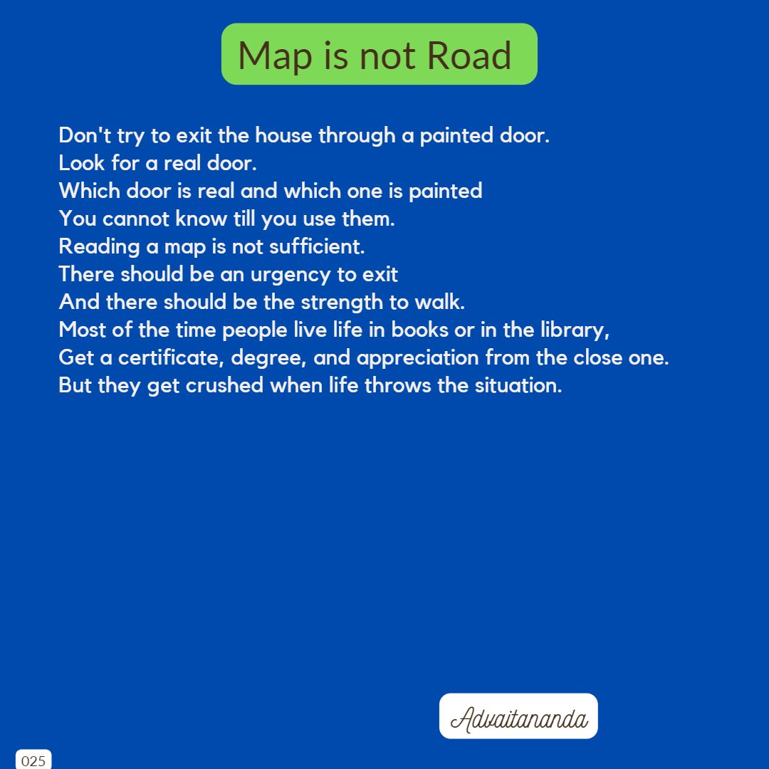 Map is not Road