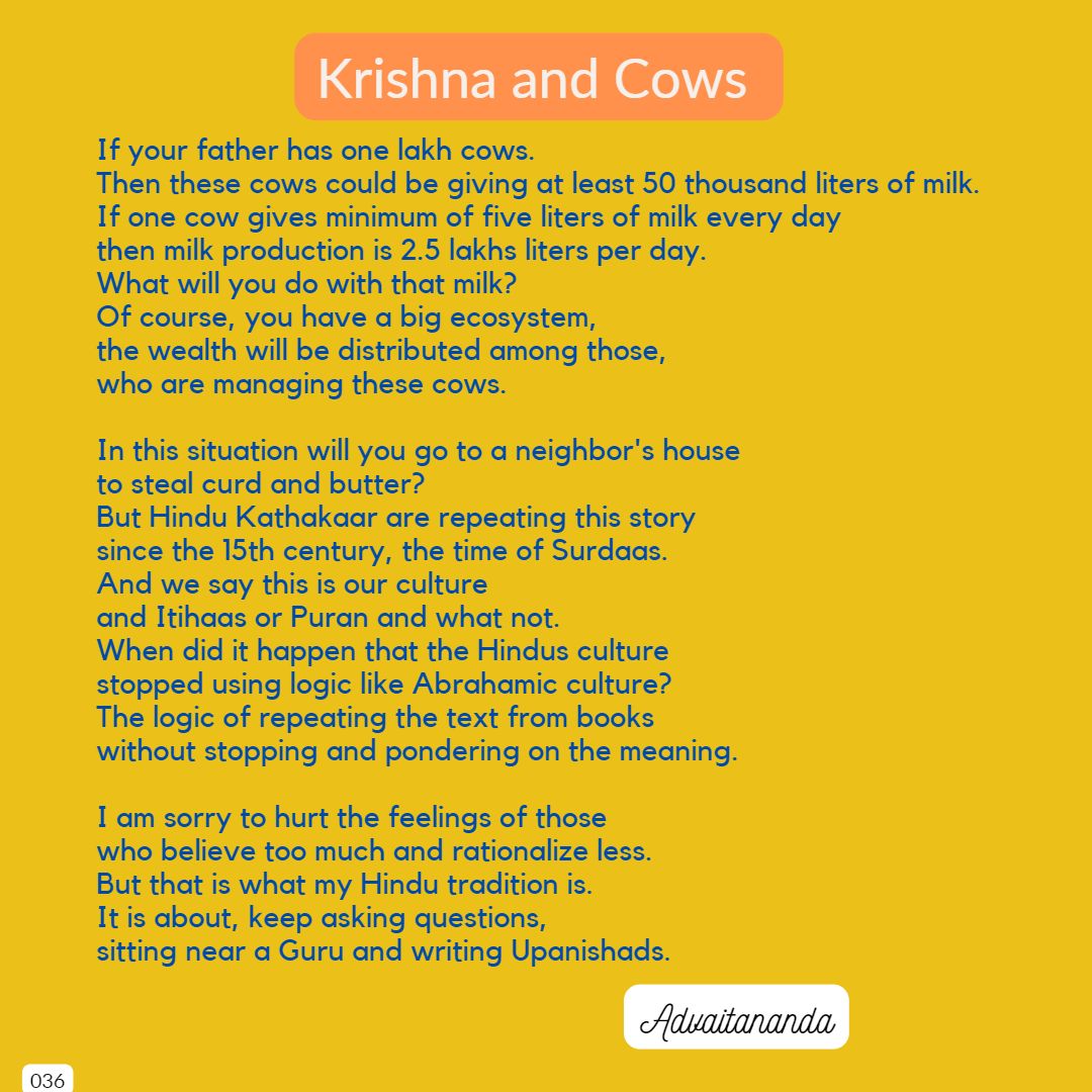 Krishna and Cows
