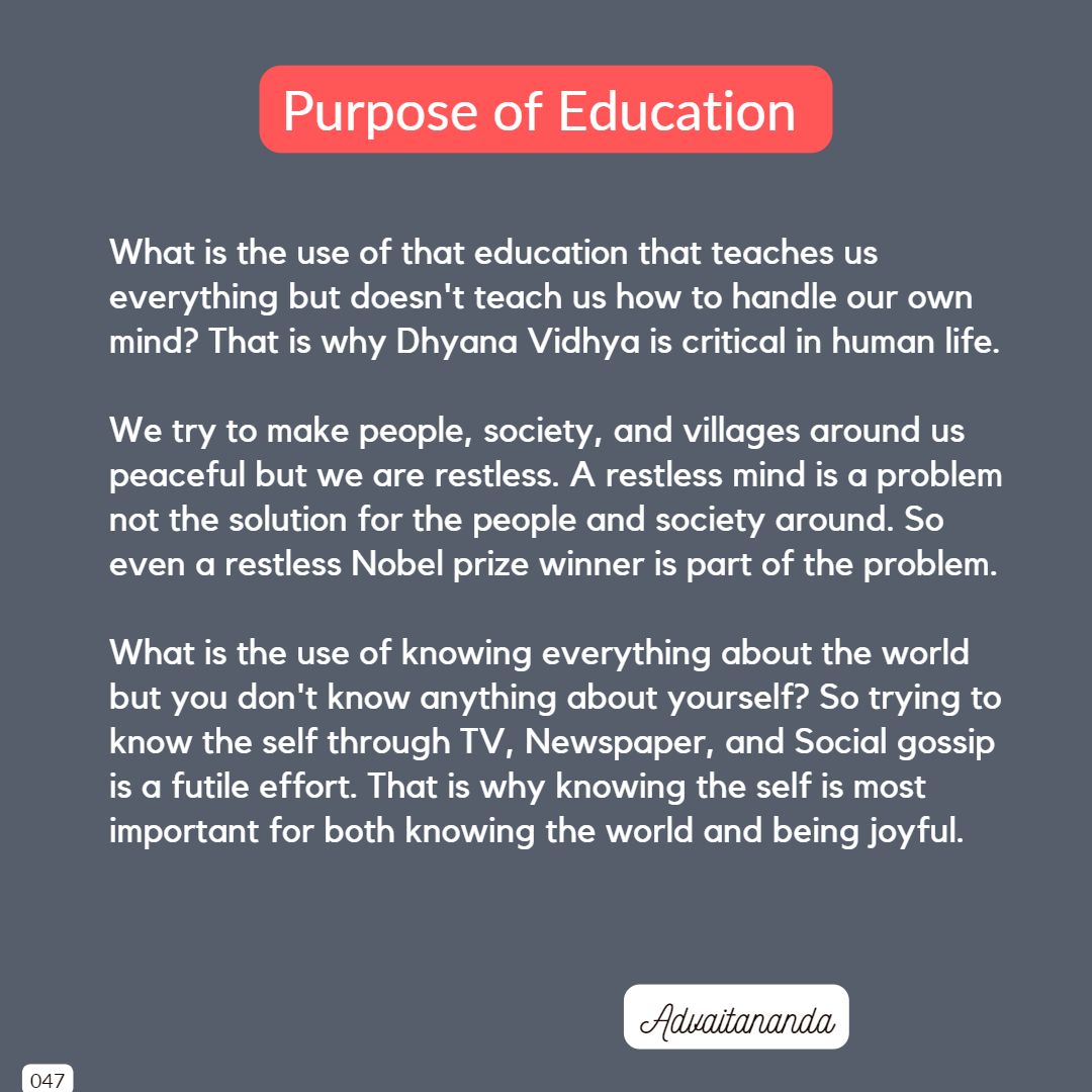 Purpose of Education 2