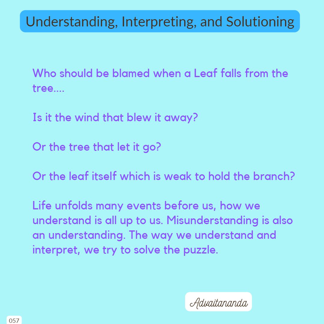 Understanding, Interpreting, and Solutioning