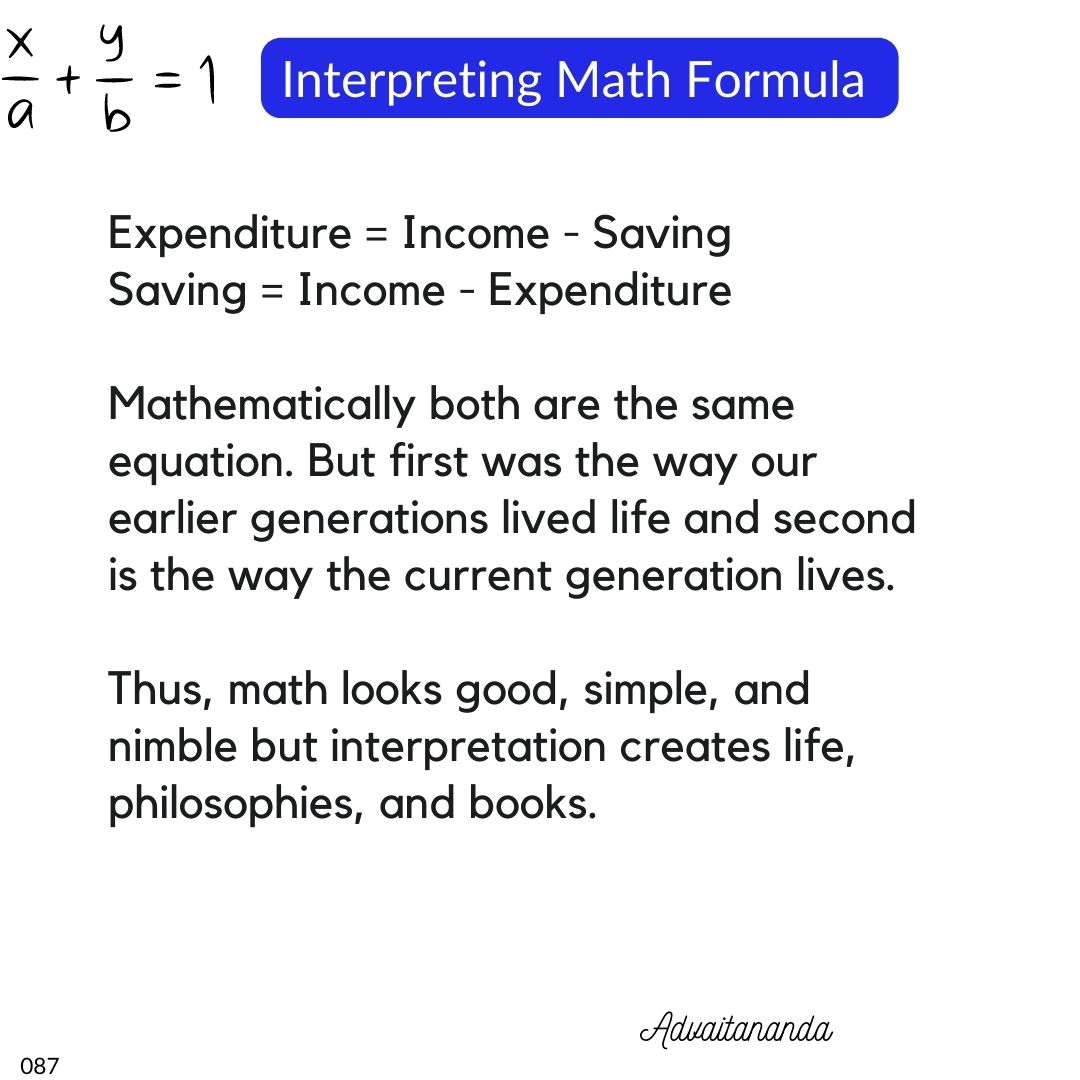 Interpreting Math Formula