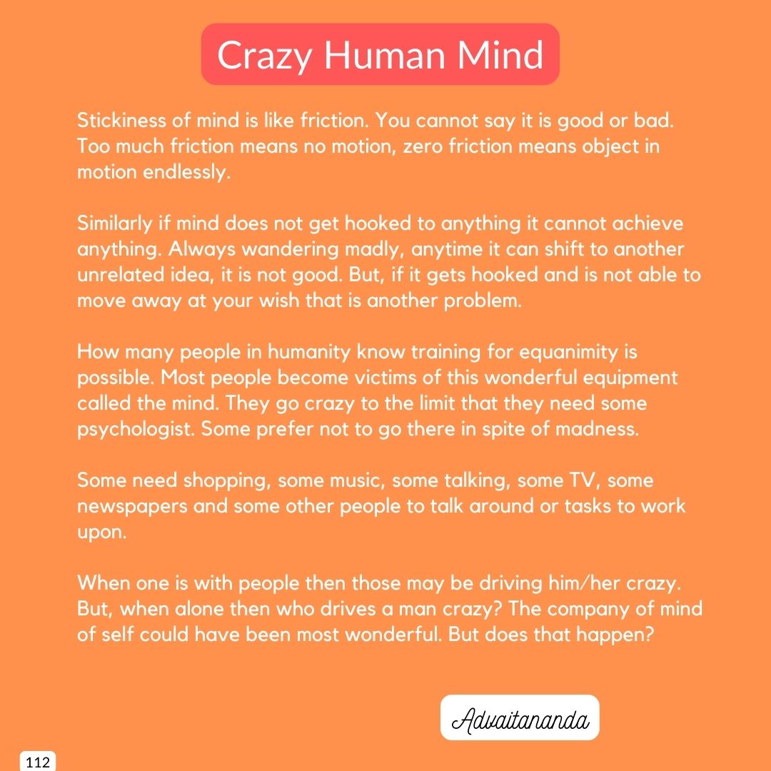 Crazy Human Mind