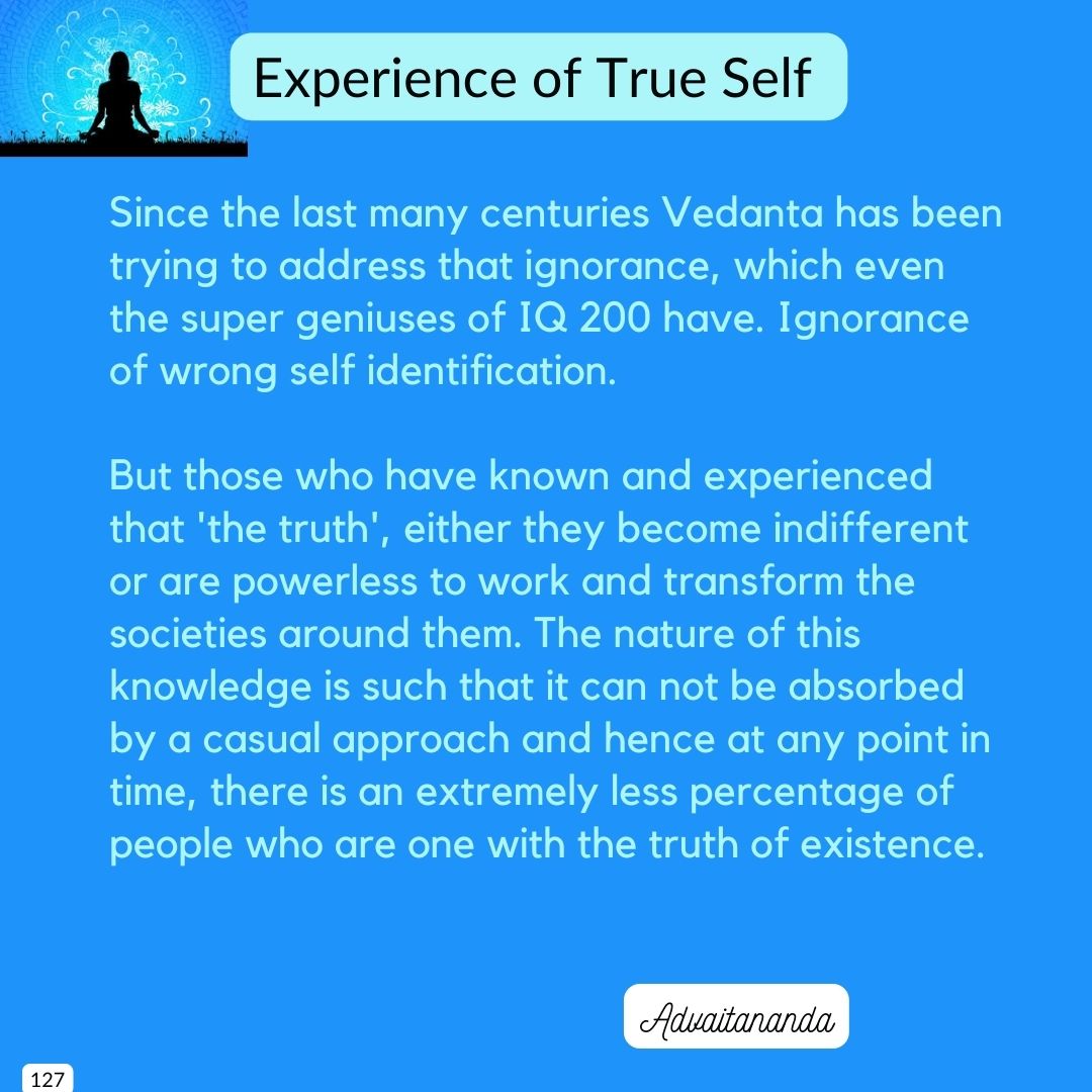 Experience of True Self