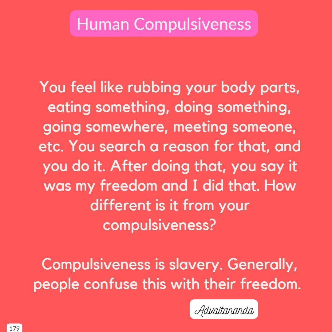 Human Compulsiveness