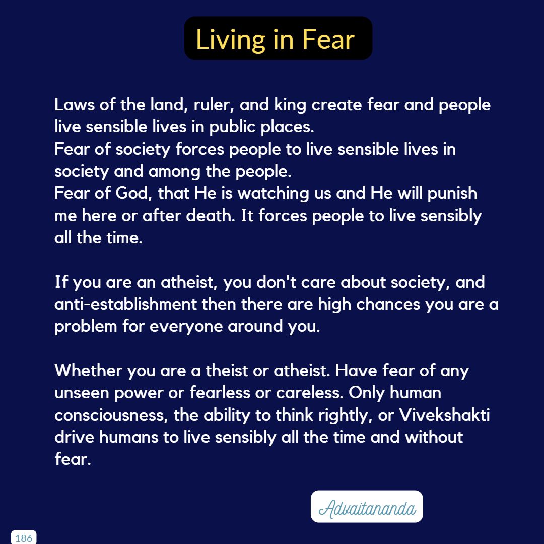 Living in Fear