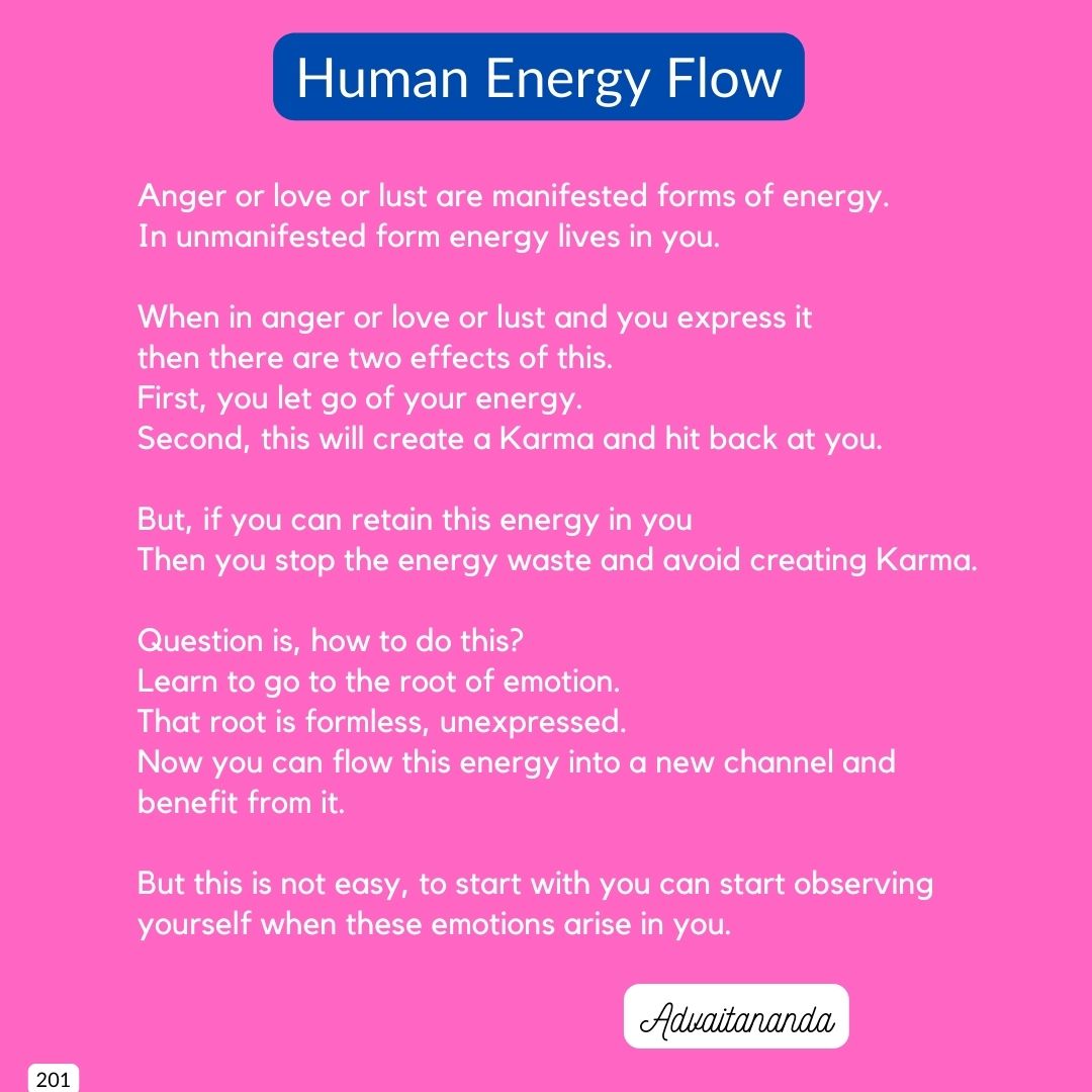 Human Energy Flow