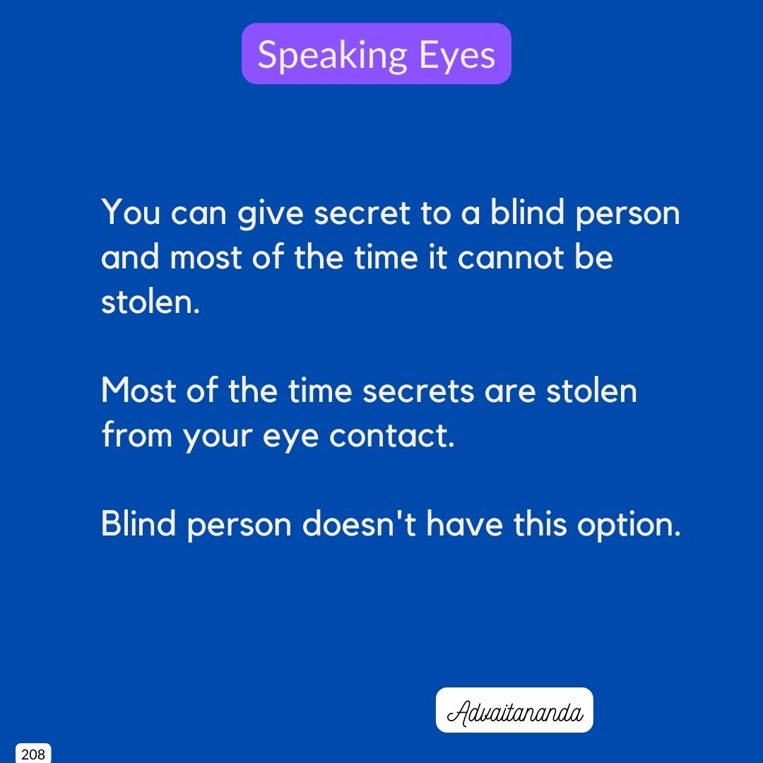 Speaking Eyes