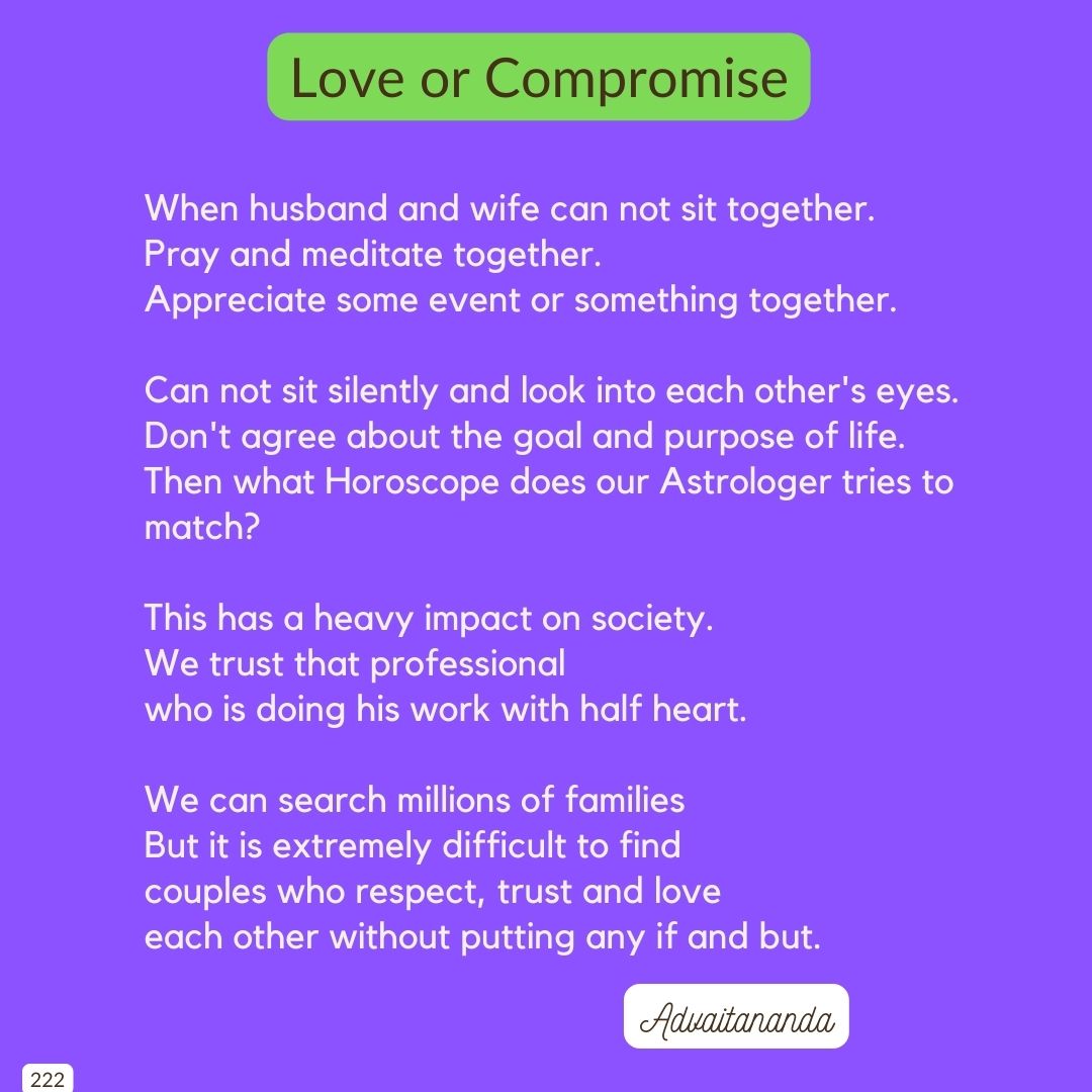 Love or Compromise