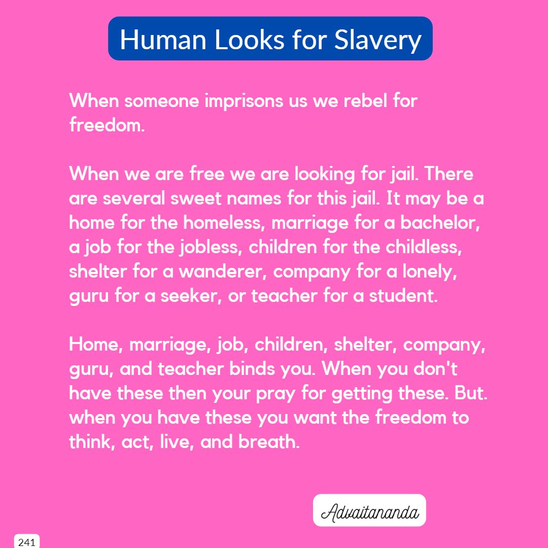 Human Looks for Slavery