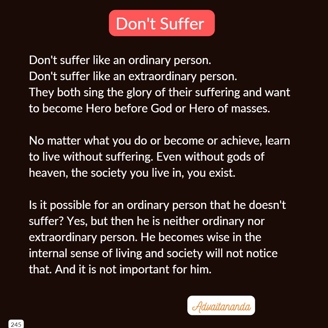Don't Suffer
