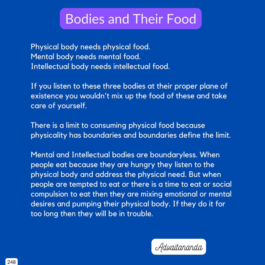 Bodies and Their Food