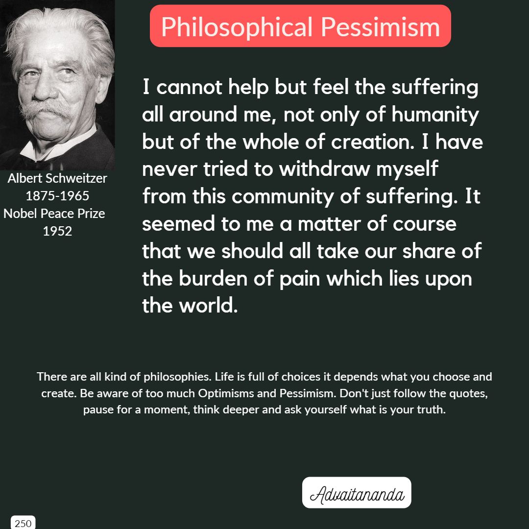 Philosophical Pessimism?