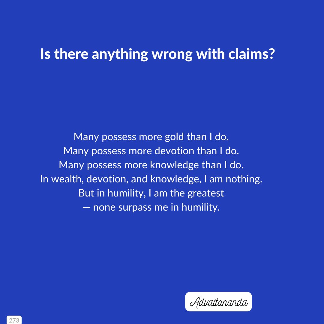 Is there anything wrong with claims?