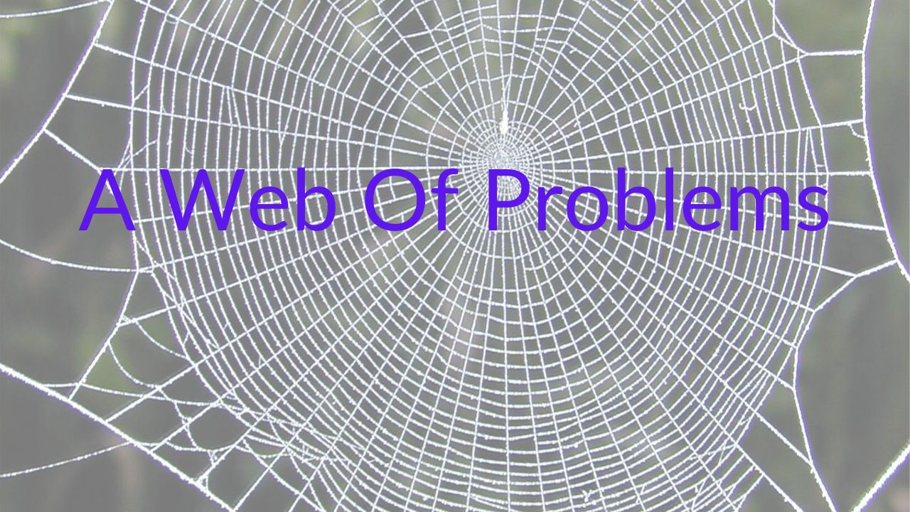 An Example Of Web Of Problems