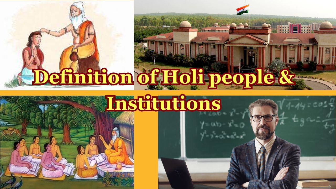 Definition of Holi people